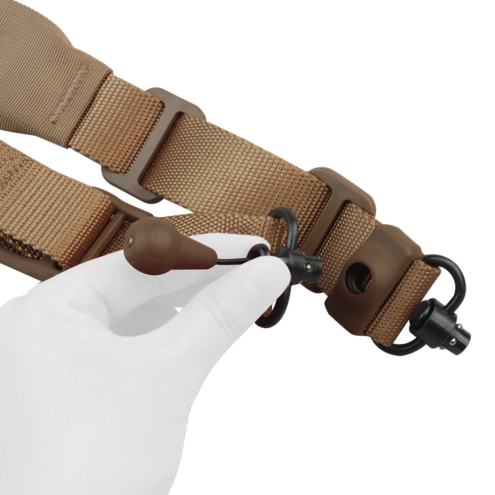 2 Point to Single Point Sling Quick Conversion with QD Sling Swivel Ideal for Hunting Shooting & Hiking