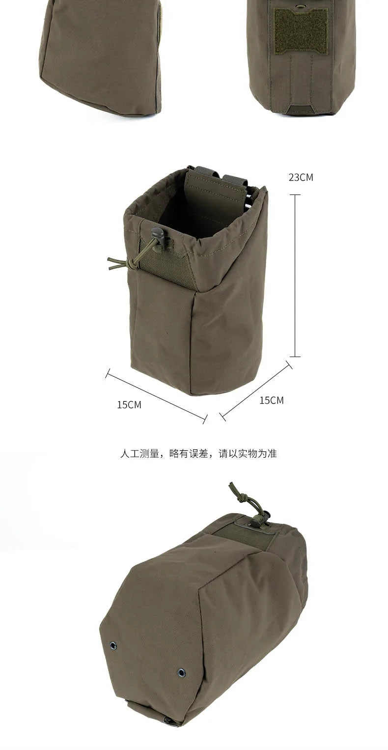 Tactical Molle Dump Pouch Military Outdoor Folding Magazine Bag Multi-Purpose Utility Recovery Pouch Tactical Gear Bag