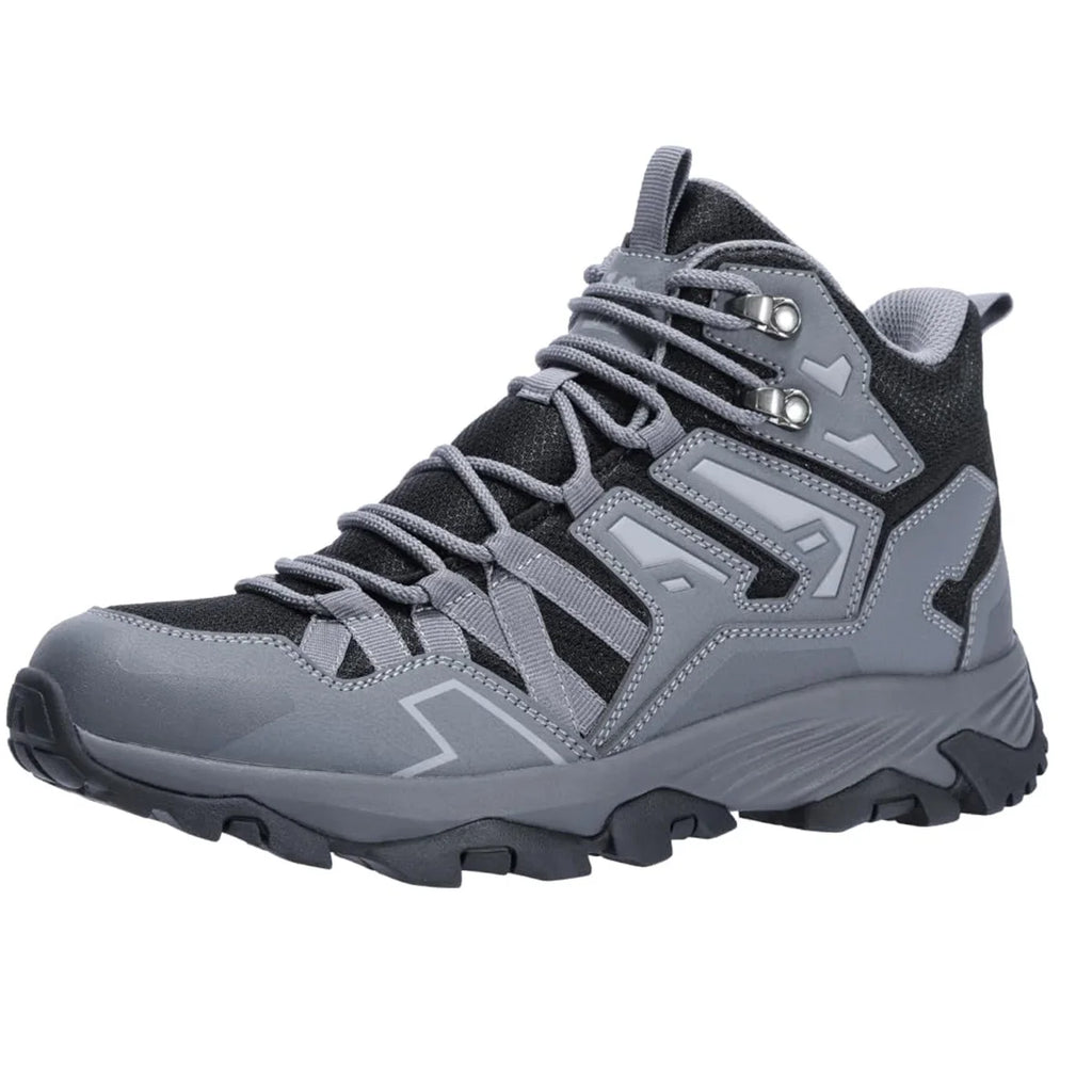 GOLDEN CAMEL Waterproof Hiking Boots Outdoor High Ankle Boots Non-slip Wear-resistant Trekking Shoes for Men Lightweight