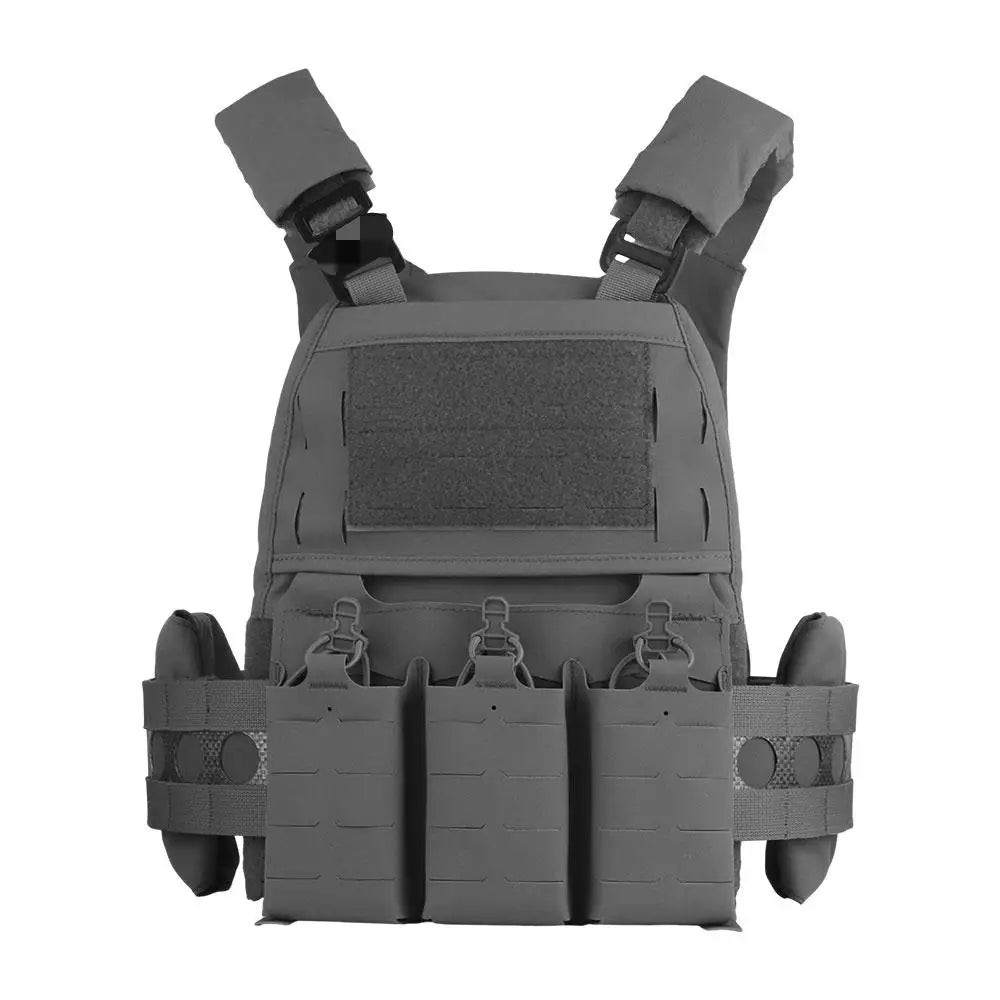 V5 PC Plate Carrier Agile All-in-One Armor Platform Adjustable Vest with Quick Release Triple Mag Pouch 2PCS Item Sub Side Pouch