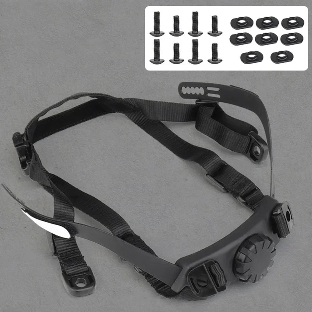 Tactical Helmet Inner Suspension System Hunting CS Helmets Airsoft Head Lock Strap for HL-31 HL-32 Helmet Accessories