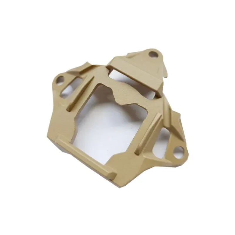 Lightweight Aluminum Alloy Tactical Helmet with Bracket Compatible with SF Dried Cuttlefish Third Generation FAST