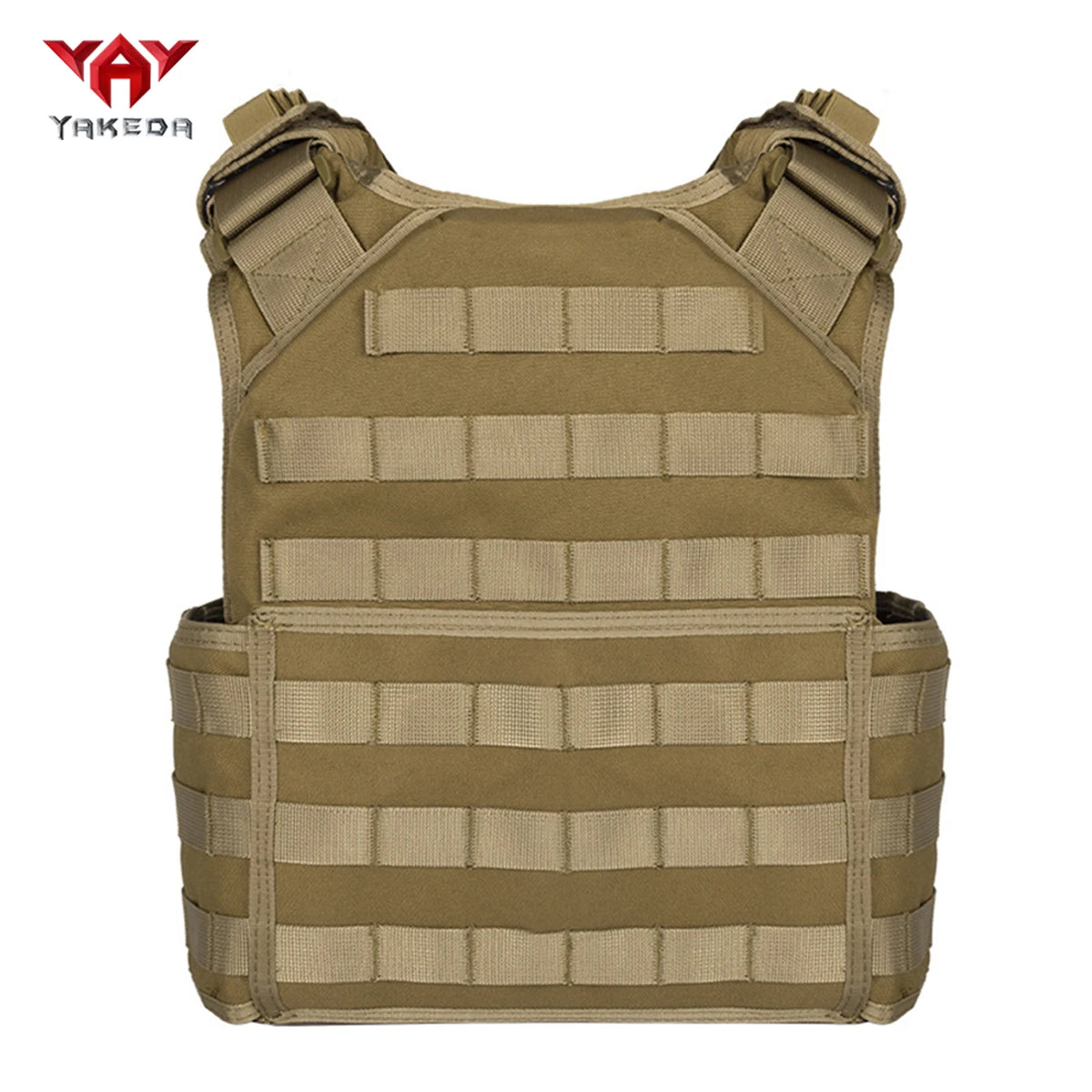YAKEDA vest internal adjustable buckle can adapt to different body shapes, wear-resistant material suitable for outdoor hunting
