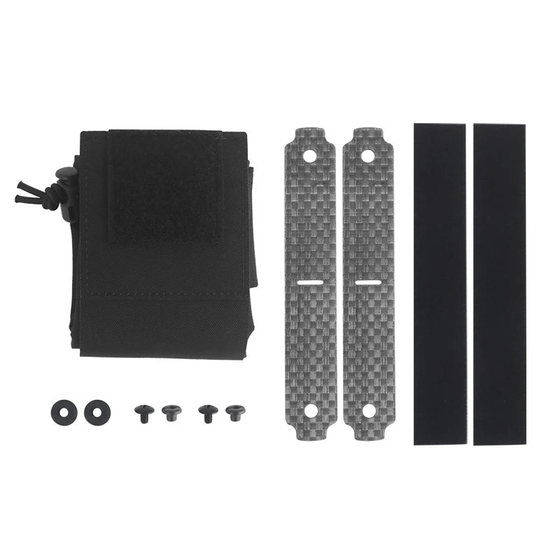 Tactical Molle Dump Pouch Small Dump Pouch for Belt Adjustable Accessory Water-Resistant Drawstring Magazine Utility Pouch