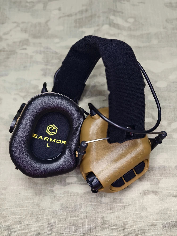 Tactical Headset M31M32 MOD4 Noise Canceling Earmuffs Anti-Noisy Shooting Earphone NRR 22dB
