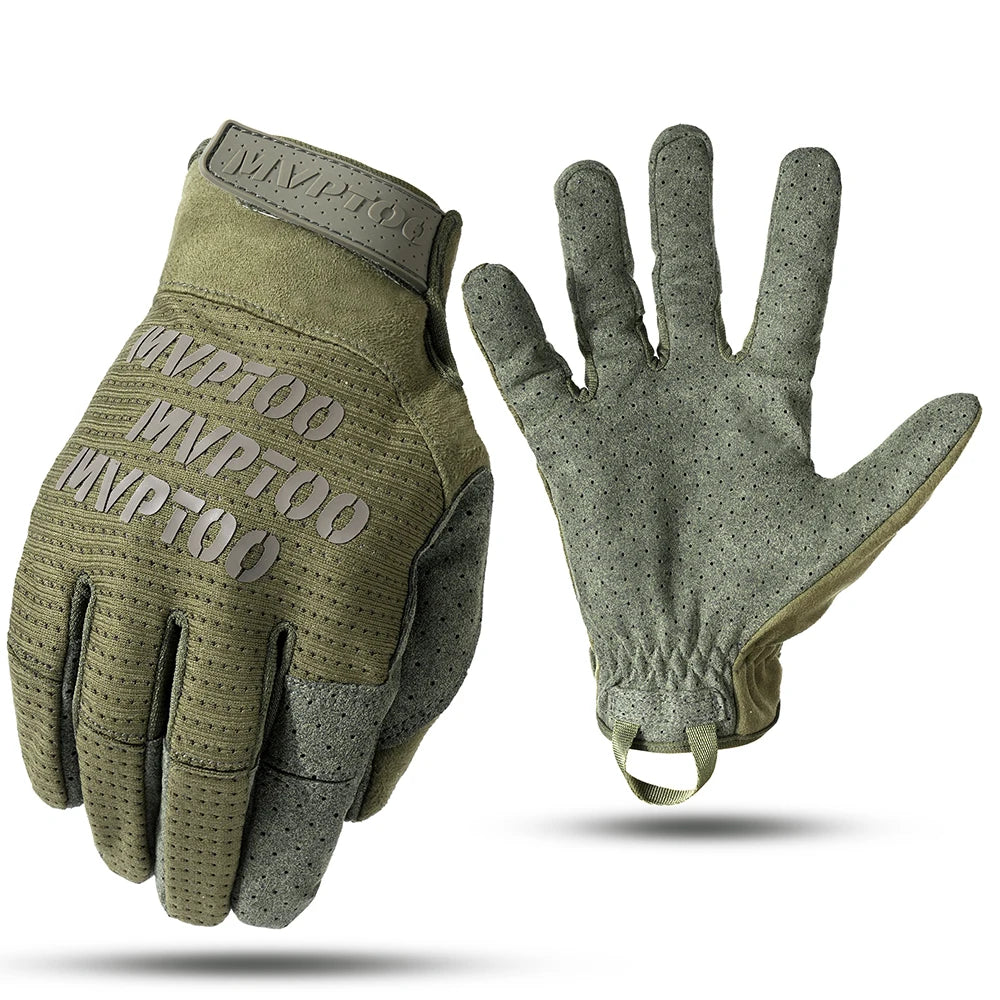Touch Screen Hunting Gloves Breathable Outdoor Sports Hiking Camping Paintball Tactical Combat Work Cycling Lightweight Gear Men