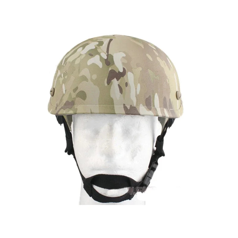 Emersongear Tactical MICH 2001 Helmet Head Protective Headwear Guard Gear Airsoft Outdoor Shooting Hunting Cycling Sports EM8821