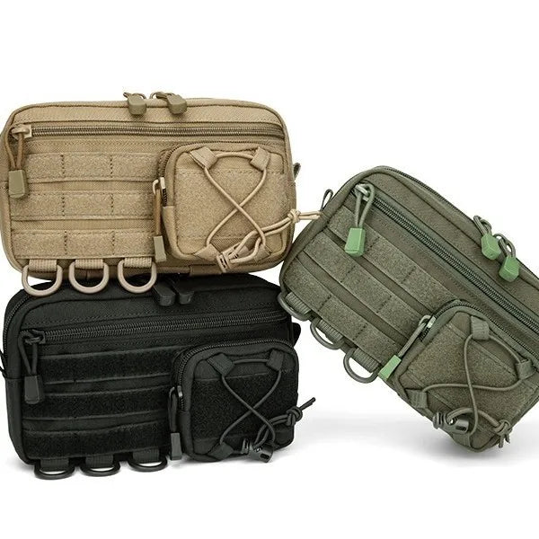 Tactical First Aid Medical Bag Webbing Accessory Waist Pack Tool Bag Storage Bag Sundry Bag