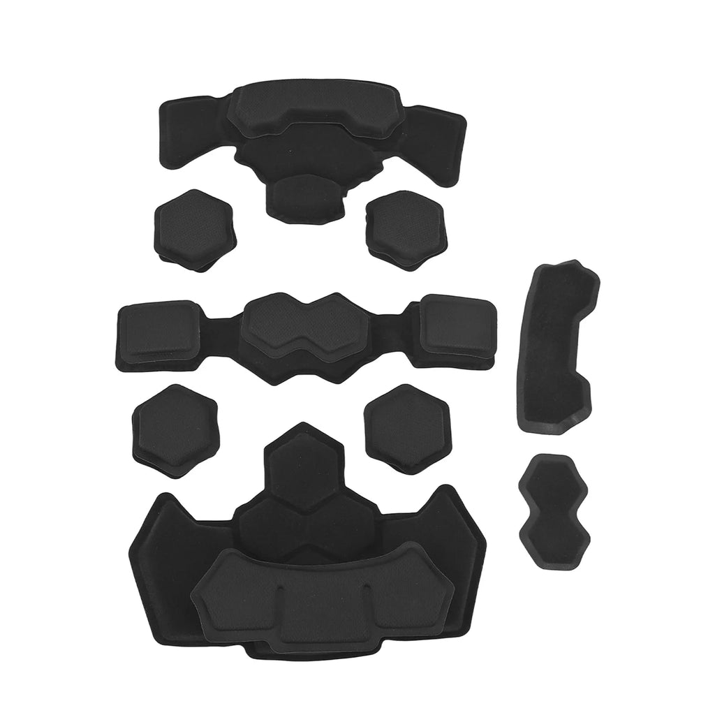 Helmet Padding Kit Memory Foam Pad Protective Mat Universal Motorcycle Bike Cushions Waterproof Helmet Inner Padding