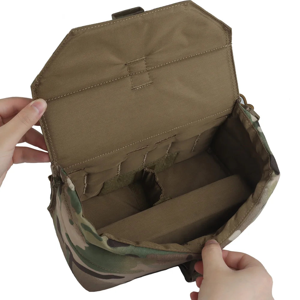 GPNVG-18 Night Vision Goggles Storage Pouch NVG Tactical Goggle Sponge Pad Shock Absorbed MOLLE Protective Bag