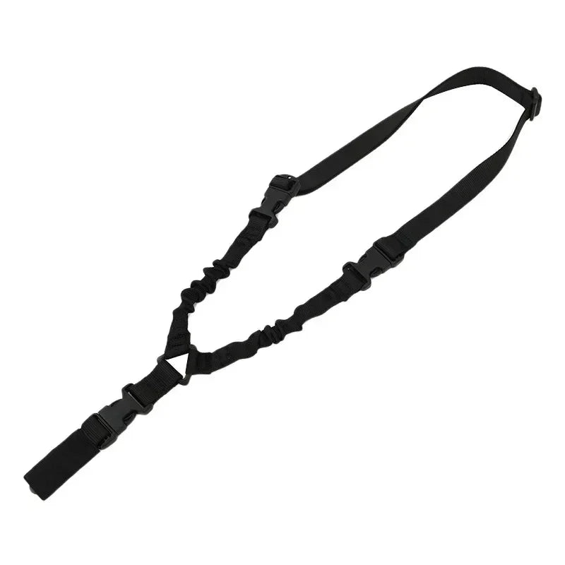 Tactical Single Point Shoulder Sling Strap With Metal Buckle Outdoor Rifle Shotgun Carry Belt Hunting Gear Accessory