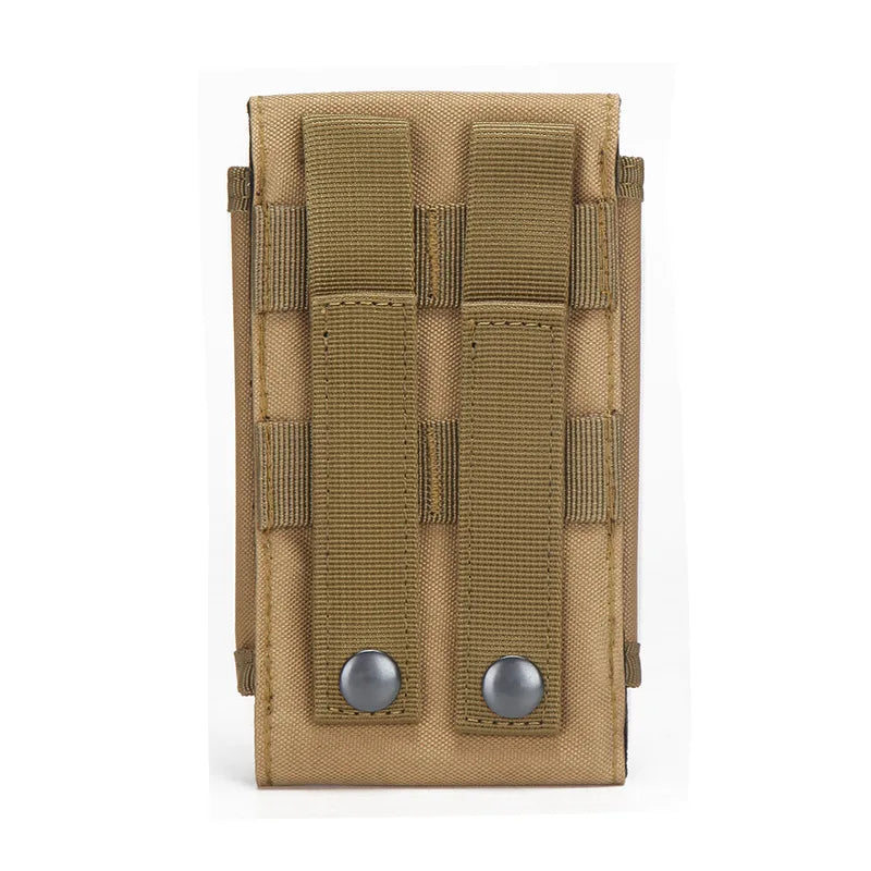 6 Inch Cell Phone Pouch Waist Bag Molle Outdoor Universal Running Mobile Phone Case Bag Camping Hunting Accessories Pouch