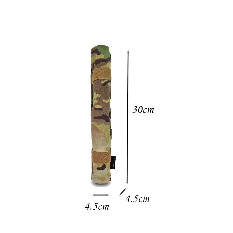 Airsoft C4 Molle Pouch Single Charge Long Strip Tool Kit Bag Gear Tactical Vest Multi-purpose Multicam Storage Pouch