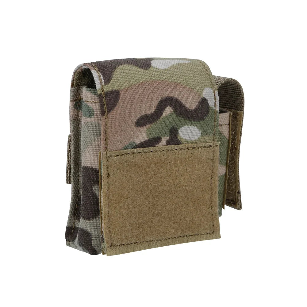 Molle Pouch Compact EDC Battery Lighter Phone Cigarette Storage Bag Lighter Slot Mini Cigar Waist Pack Hook Accessory