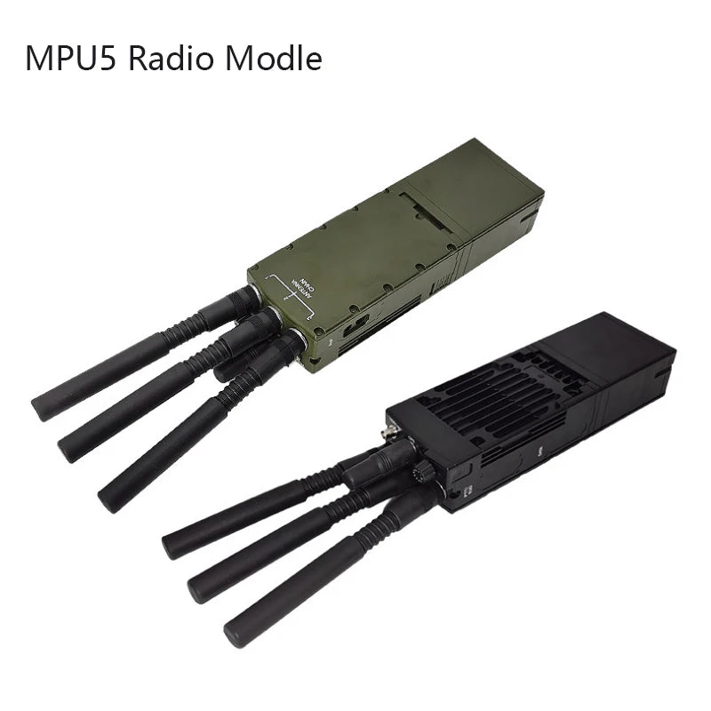 Tactical MPU5 Dummy Model Radio Case DIY Walkie-Talkie Transceiver Interphone Models Detachable For Outdoor Tactical Equipment