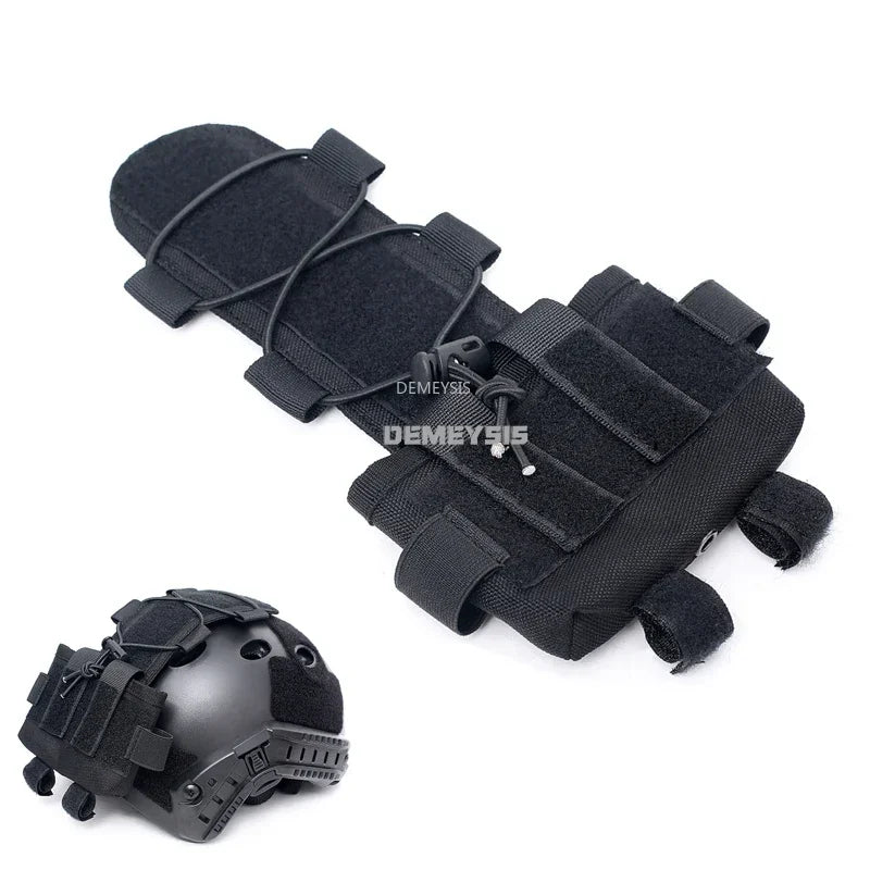 Tactical Helmet Battery Pouch MK2 Battery Pack Helmet Counterweight Pack Outdoor Airsoft Hunting FAST Helmet Accessories