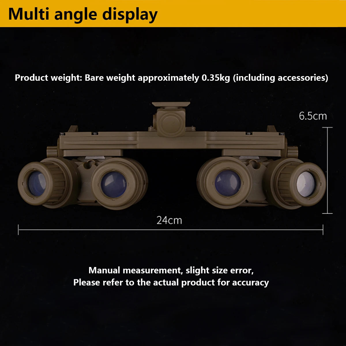 Tactical GPNVG18 L4G24 GPNVG 18 Night Vision Goggle PVS-14 NVG Mount Nylon Goggle Adapter NVG DUMMY Model Helmet Accessories