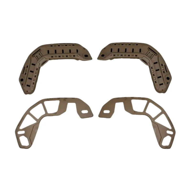 Adventure Helmet Rail System | High-Cut Headgear Upgrade Kit | for Hunting Helmet Accessories