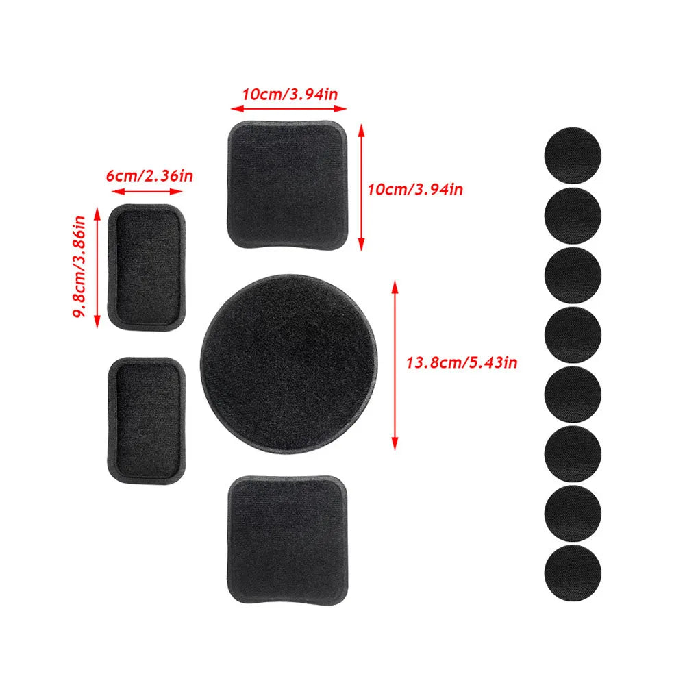 Tactical Helmet Comfort Pads FAST Helmet Cushion Padding Breathable Sweat Absorbing Tactical Gear Accessory Adjustable Pads