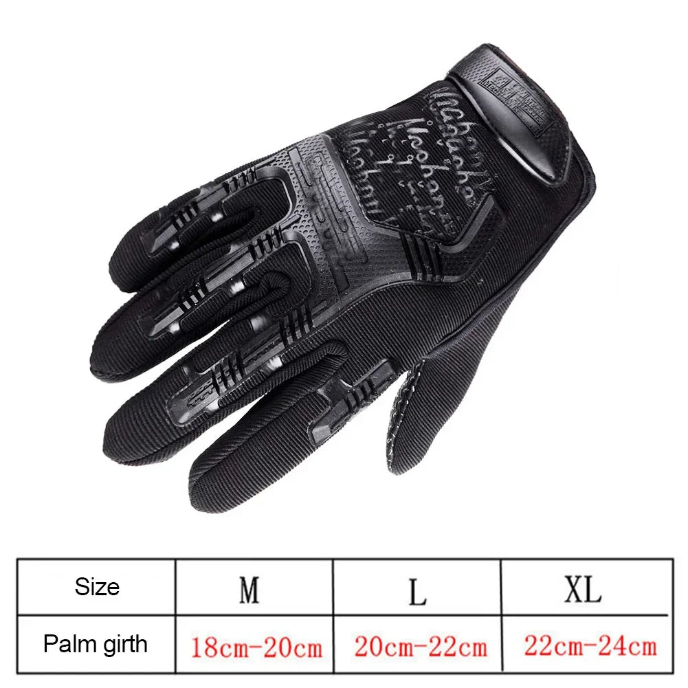 Men Tactical Gloves Half & Full Finger Anti-Skid Paintball Airsoft Combat Bicycle Protective Gear