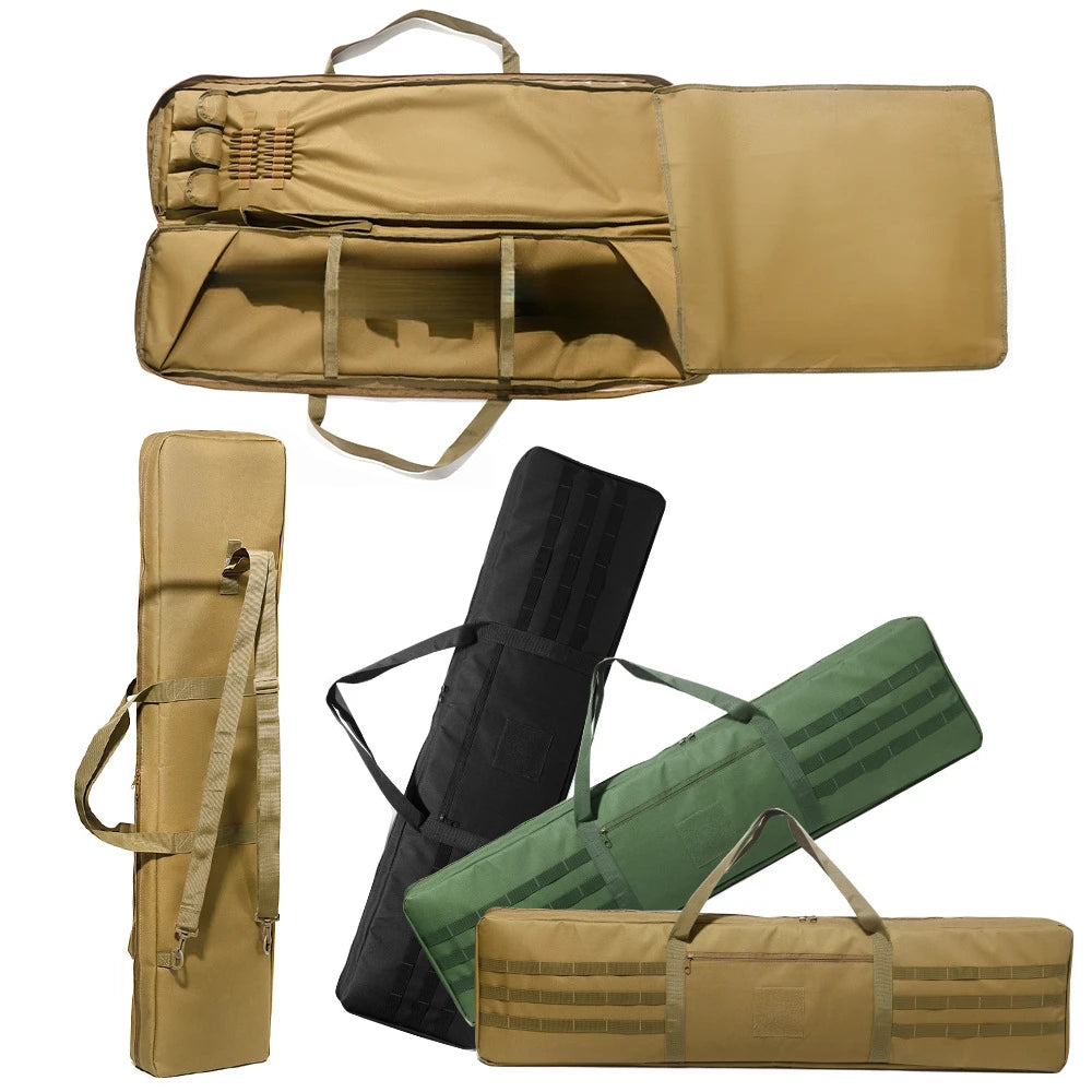 120cm Tactical Bag Outoor Sport Waterproof Backpack Hunting Pouch Shooting Airsoft Gun Bag With Shoulder Strap