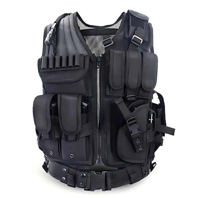 Summer Protective Vest, Outdoor Field Vest, Outdoor Military Enthusiast Equipment, Breathable Training Tactical Suit