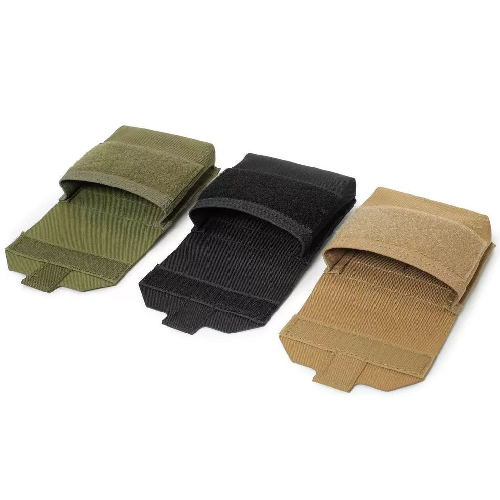 Tactical Mini Molle Utility Pouch Essential Medical IFAK Pouch General Purpose Micro GP Pouch Flashlight Earplug Holder EDC Gear