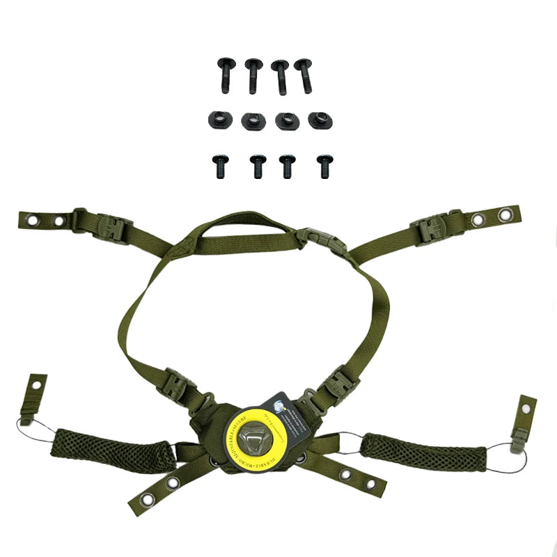 Tactical Helmet Hanging System Wendy Suspension Lanyard Chin Strap Airsoft Helmet Accessories for Wendy FAST MICH Helmet