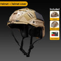 FAST Economy Edition Anti-riot helmet Set, real-person cs field battle tactical equipment, quick disassembly lightweight helmet