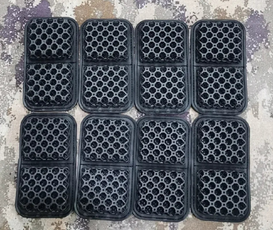 NewOutdoor Sports Grid Stress Reducing High Elasticity Lattice Vest Breathable Pad