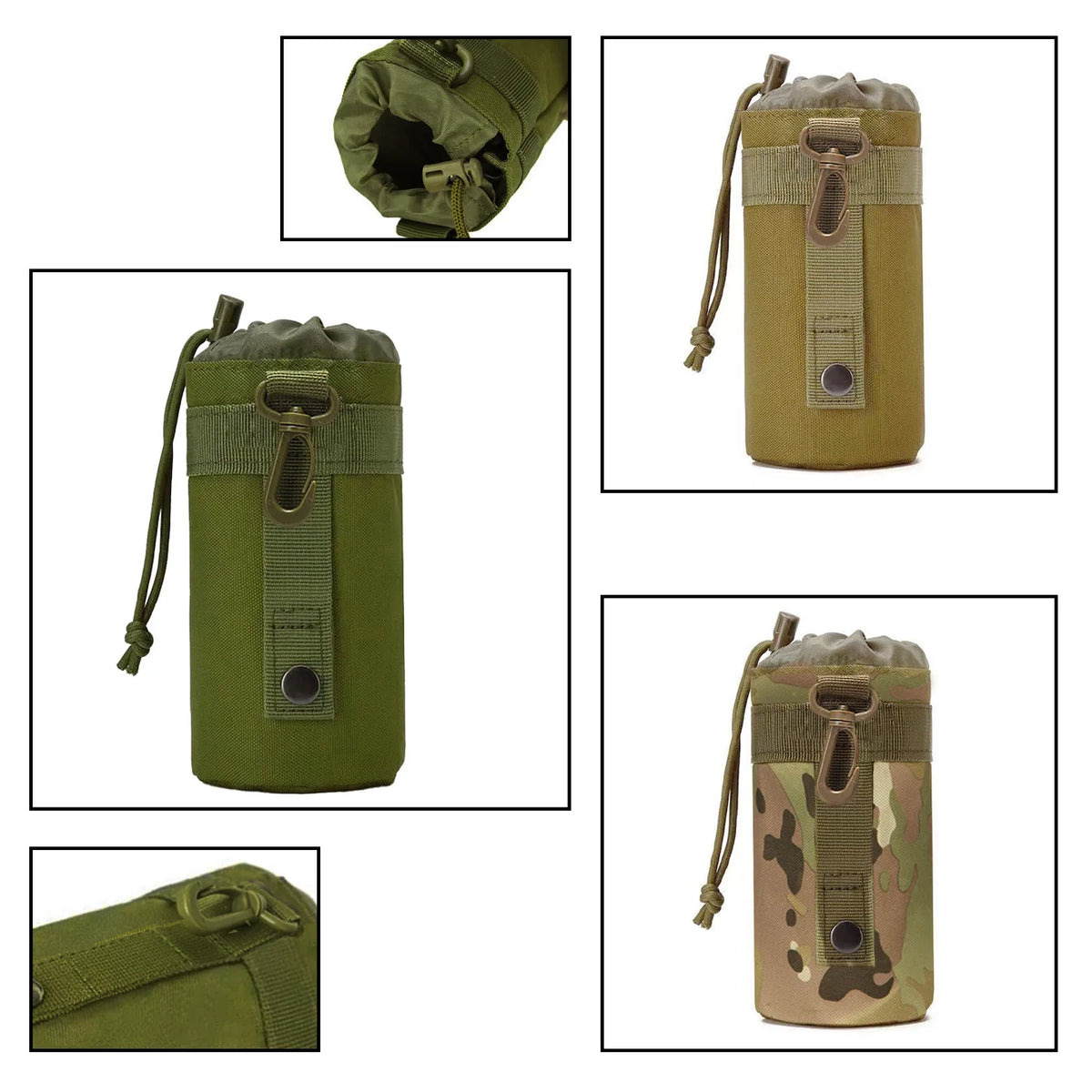 Sports insulation cover waist bag hot water kettle water bag cover suitable for hiking, camping, hiking, etc