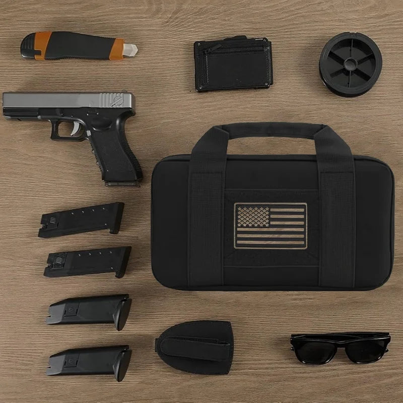 Tactical Gun Bag Airsoft Pistol Pouch Outdoor Sport Hunting Concealed Carry Portable Handgun Protection Case Hunting Accessories