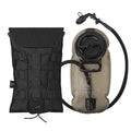 KRYDEX 500D Tactical 50 oz Hydration Carrier MOLLE Pouch Modular 1.5L Water Bladder Bag Pack Hunting Outdoor Hiking Accessories