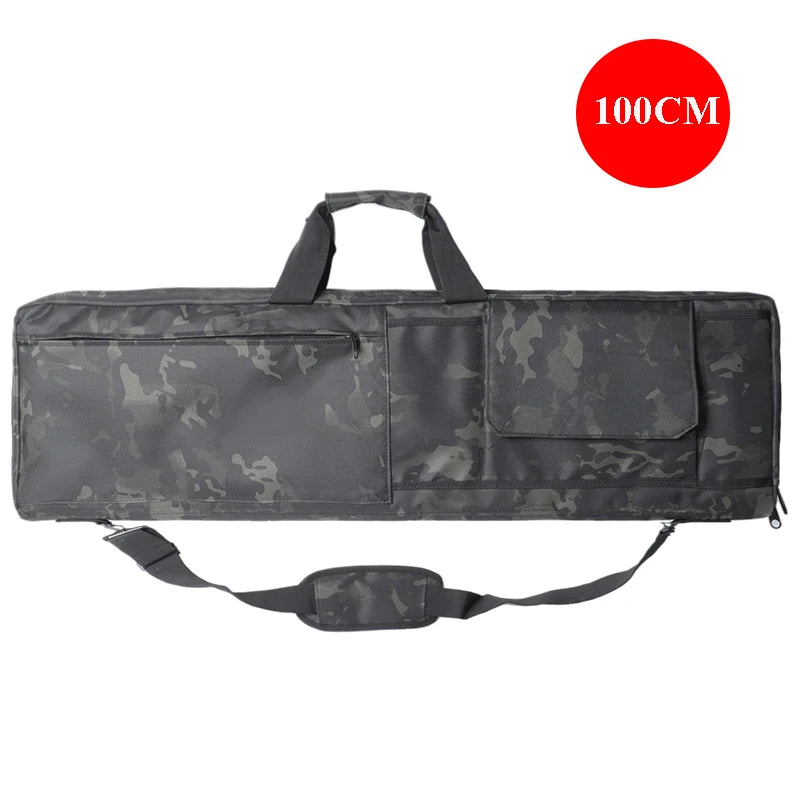 100CM /85CM Hunting Heavy Duty Bag Tactical Gun Rifle Carrying Case Bag With Cushion Pads Hunting Equipment
