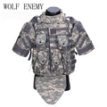 New OTV Tactical Vest Camouflage combat Body Armor With Pouch/Pad  Airsoft Hunting Molle Assault Plate Carrier CS Clothing