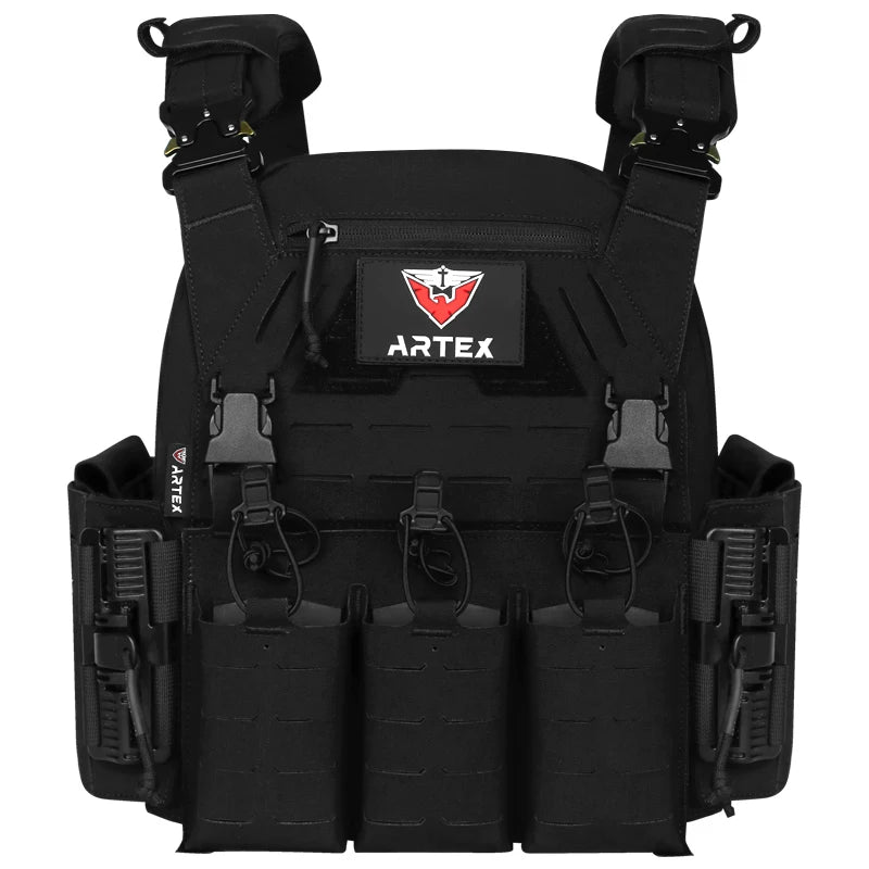 ARTEX8317 Outdoor Multi-Functional Waterproof 500D Nylon Modular Quick-Release Tactical Vest and Vest Stretchable Equipment 8317