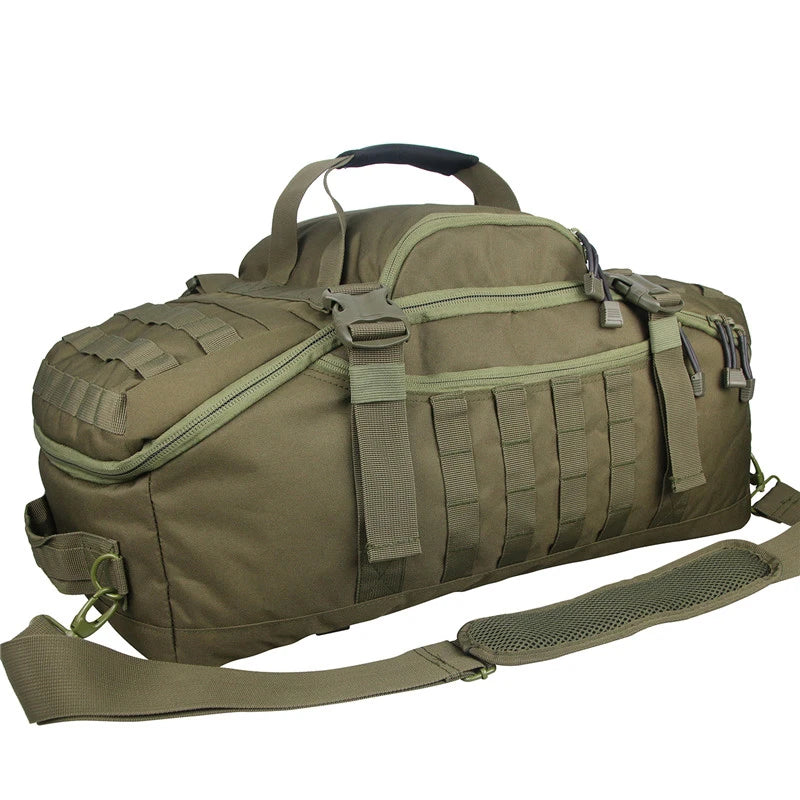 LQARMY 45L 80L Camping Backpacks Men Tactical Backpack Molle Hiking Travel Climbing Rucksack Sports Gym Duffel Bag