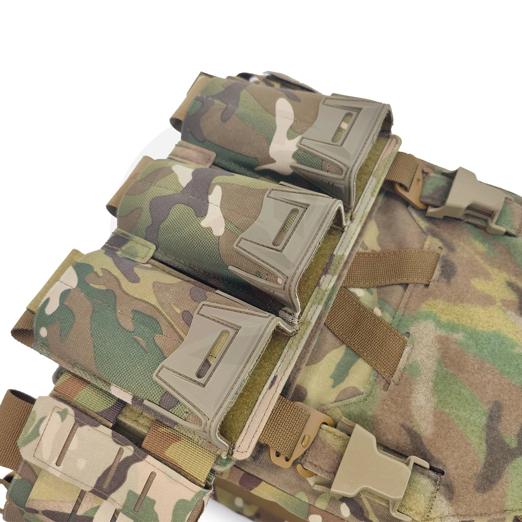 【Tactical Raiders】PaF-026 Agilite Placard Multi-Caliber Triple Mag Pouch Front Panel Mag Replace Front Panel
