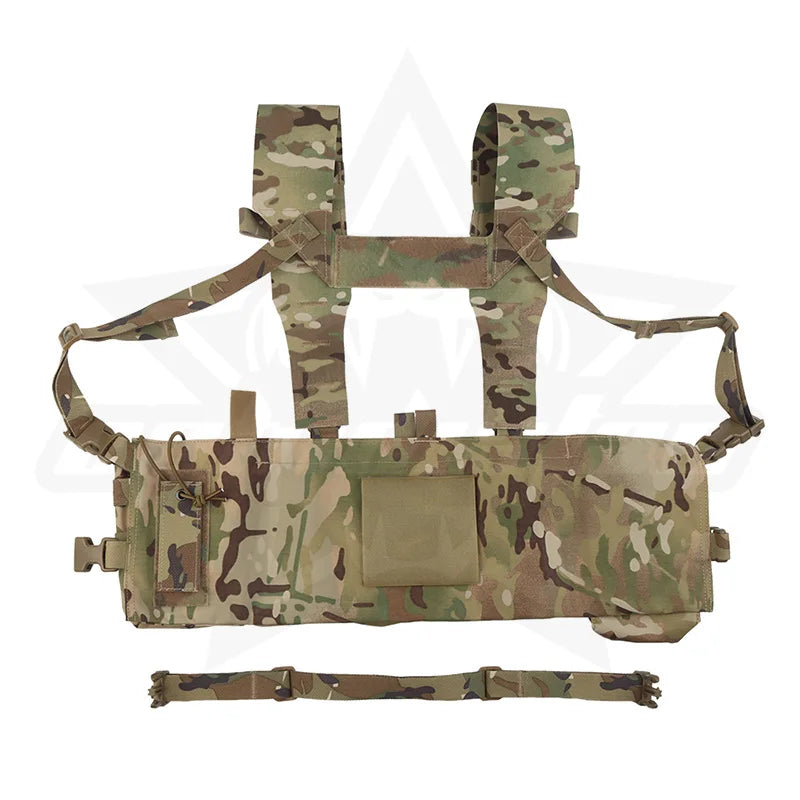 OPHIDIAN UW Chest Gear Radio Magazine Pouch Hunting Vest Patrol Pack with 8 Piece Interior Functional Expanded Storage