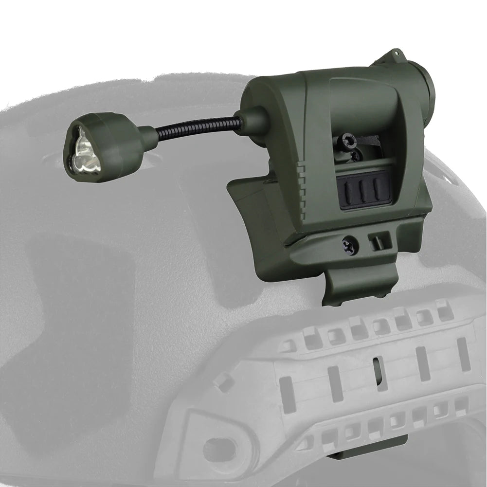 MPLS CHARGE Tactical Helmet Light Energy Saving LED Tactical Helmet Head Light Outdoor Military Headlamp for Hunting Camping