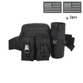 Comes with a multi-functional water bottle bag for practical fishing, hiking, and hunting. Comes with 2 badges as a gift