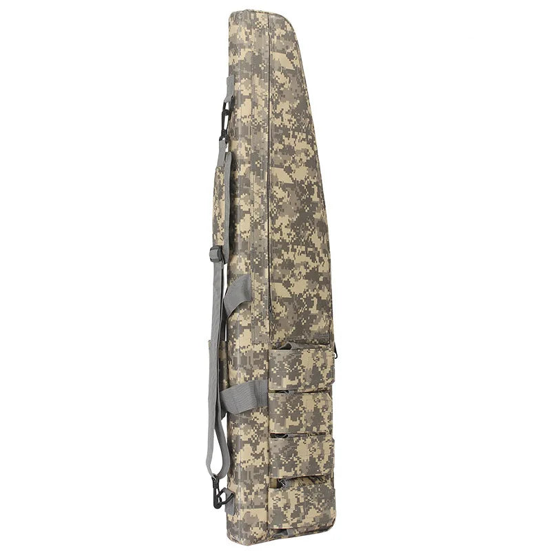 Tactical Heavy Duty Gear Long Gun Bag Hunting Holster Airsoft Accessories Molle Sniper Rifle Scope Gun Case with Pouches
