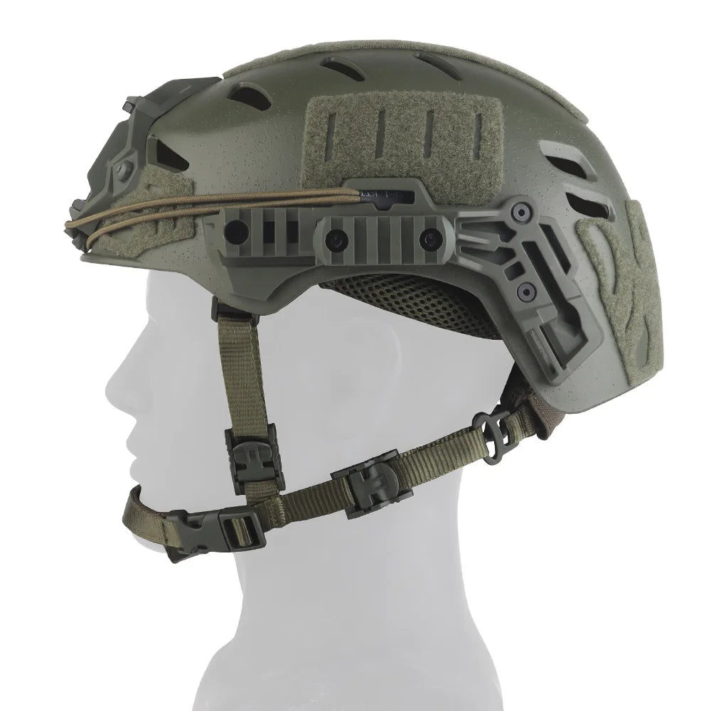 Tactical Wendy Helmet 3.0 Training Version with Adjustable Chin Strap Adapt To NVG Base Hunting Airsoft Gear