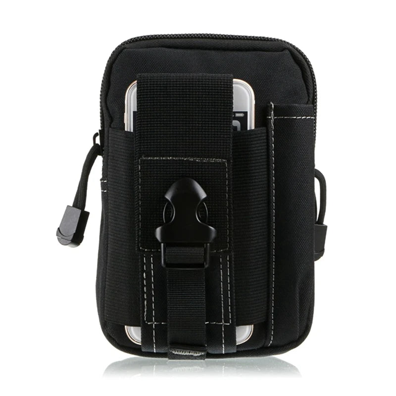 Outdoor Sport Tactical Pouch Waist Bag Hiking Climbing Camping Belt Bag Running Travel Hunting Small Pocket