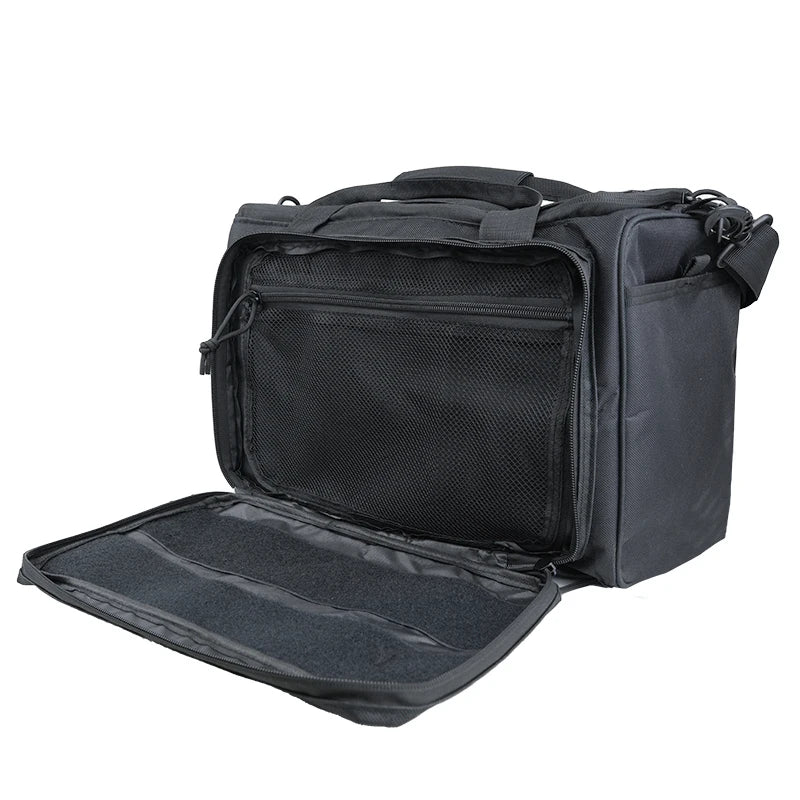 Tactical Pistol Bag 600D Nylon Waterproof Outdoor Sport Hiking Camping Shoulder Bag Tactical Accessories Shooting Handbag