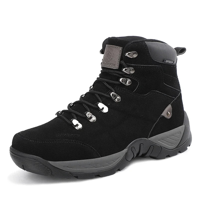 Men Tactical Force Desert Combat Boots Outdoor Climbing Shoes Brand Ankle Desert Hiking Shoes Casual Waterproof Plus Size Boot