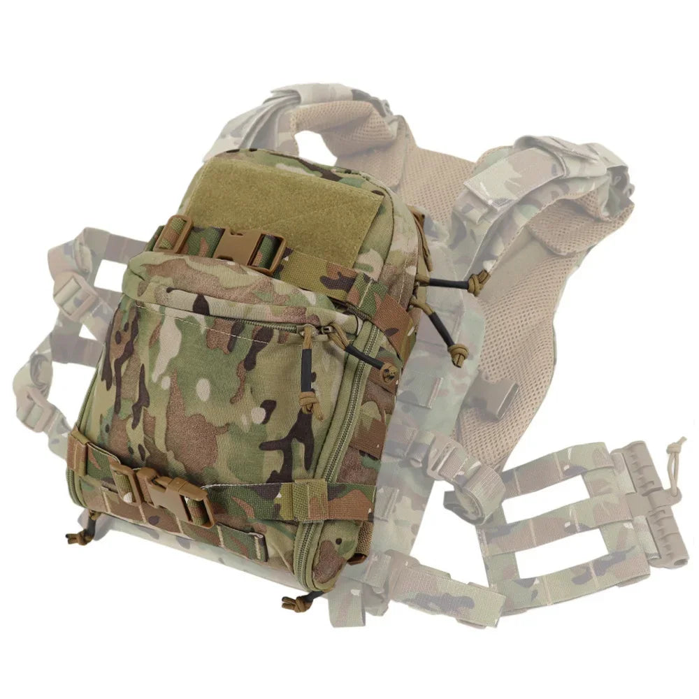 Outdoor Tactical Hydration Bag Backpack Molle Pouch Outdoor Water Bag Hunting Airsoft Vest Plate Carrier Gear Equipment Bag
