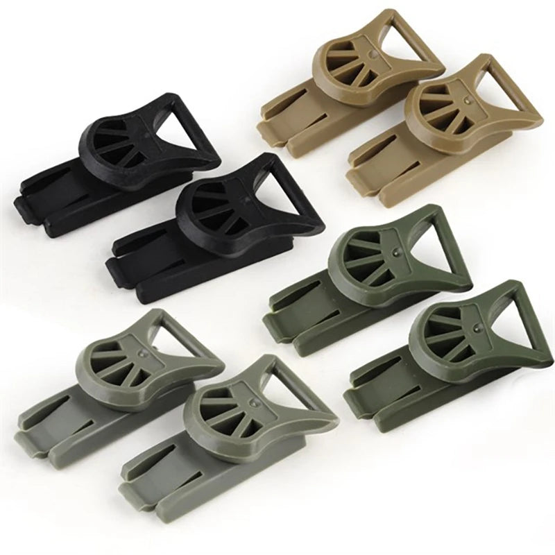 1 Pair Goggle Swivel Clips FMA Fast Helmet Side Rails Tactical Helmet Plastic Side Mount Paintball Helmets Accessory