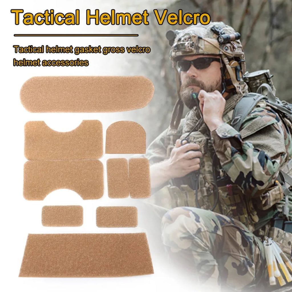 Tactical FAST Helmet Magic Sticker Hunting Patches Hook and Loop Sticky Fit AF Fast Mich IBH M88 Helmet Tape Cover Sticker