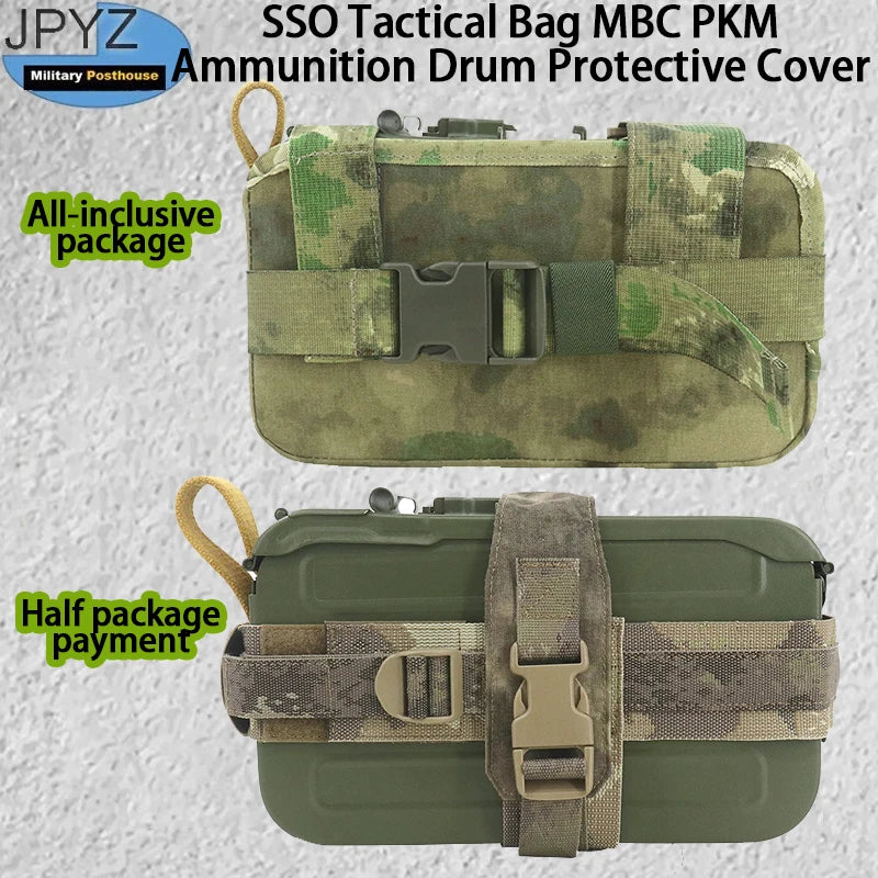 SSO Tactical Bag MBC PKM Ammunition Drum Protective Cover